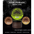 Holding Hair Wax Shine Cera de pudín anti-encrespamiento